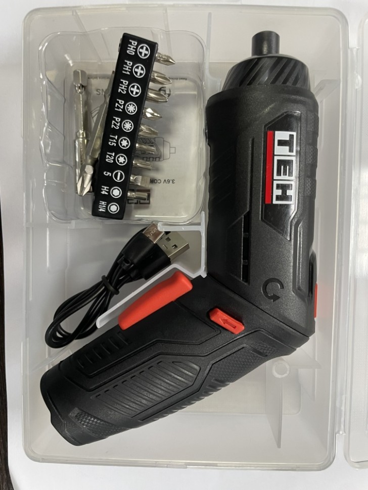 Аккумуляторная отвертка TEH TD103 — изображение 2