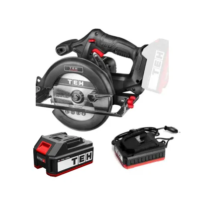 Циркулярная Пила TEH LCS165 (АКБ 4Ач + ЗУ) — изображение 2